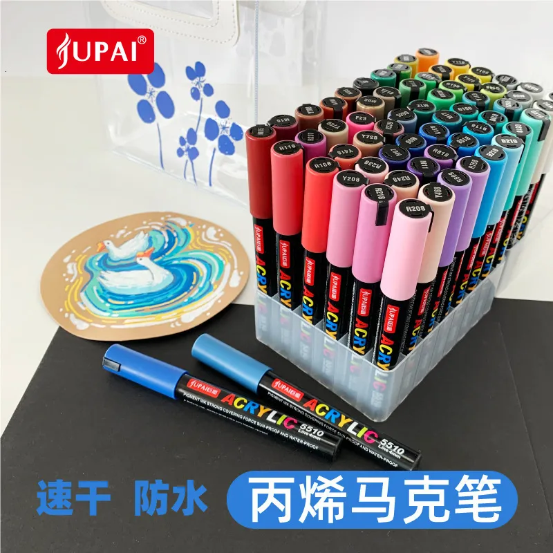 Wholesale Jupai Waterproof Acrylic Paint Pens Argos Set Hand Painted  Ceramic Glass Fabric, Graffiti Marker With Water Based Acne From Hai07,  $33.84